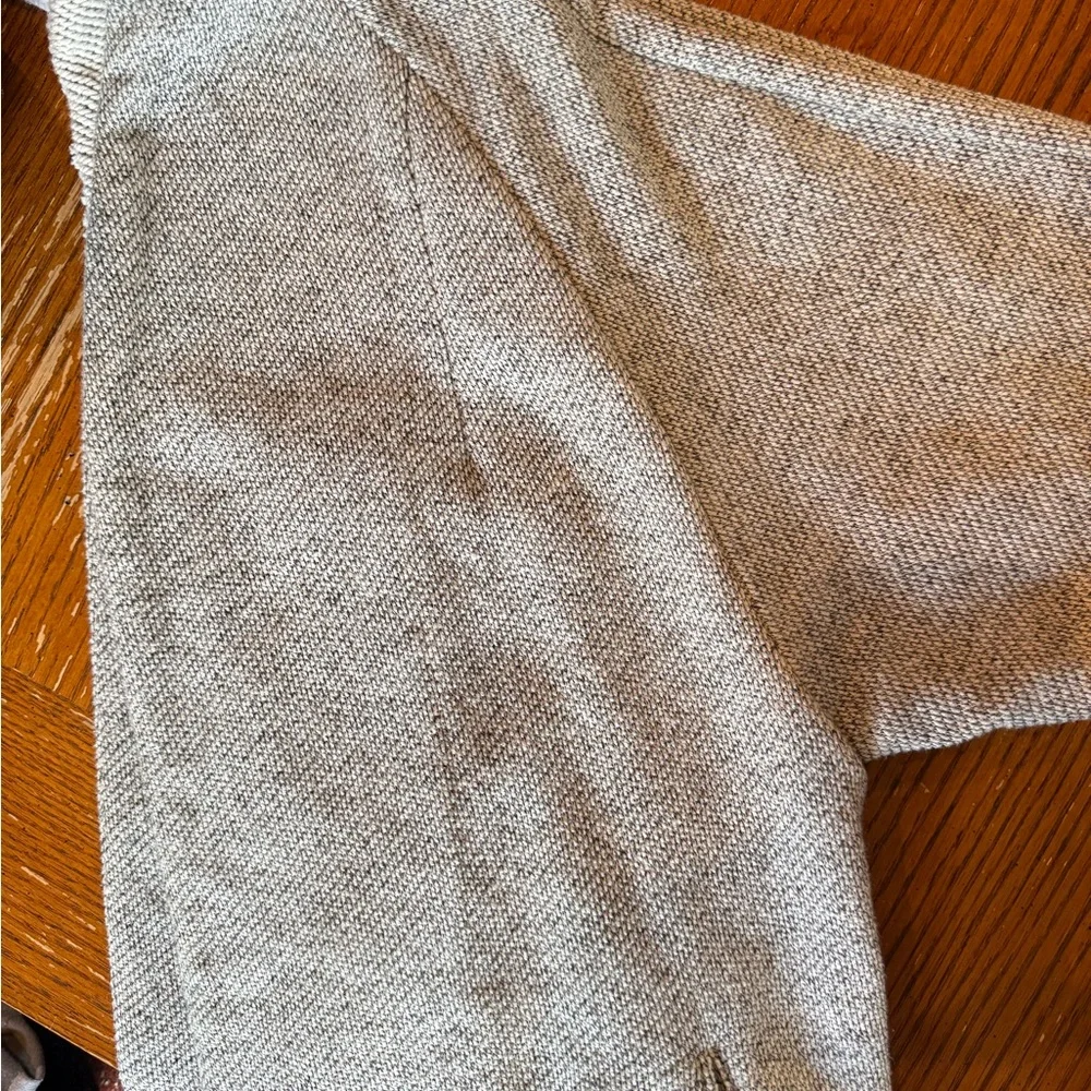 Madewell Textured Open Front Jacket Gray Minimalist Blazer M - Picture 15 of 15